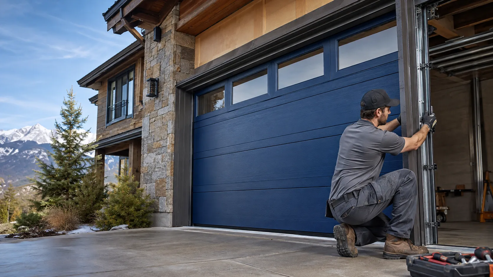 Garage door guides for Abilene homeowners