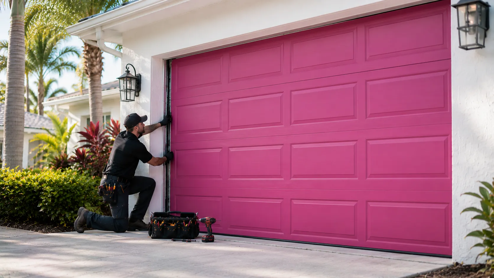 Tell us what’s wrong - Abilene garage door service