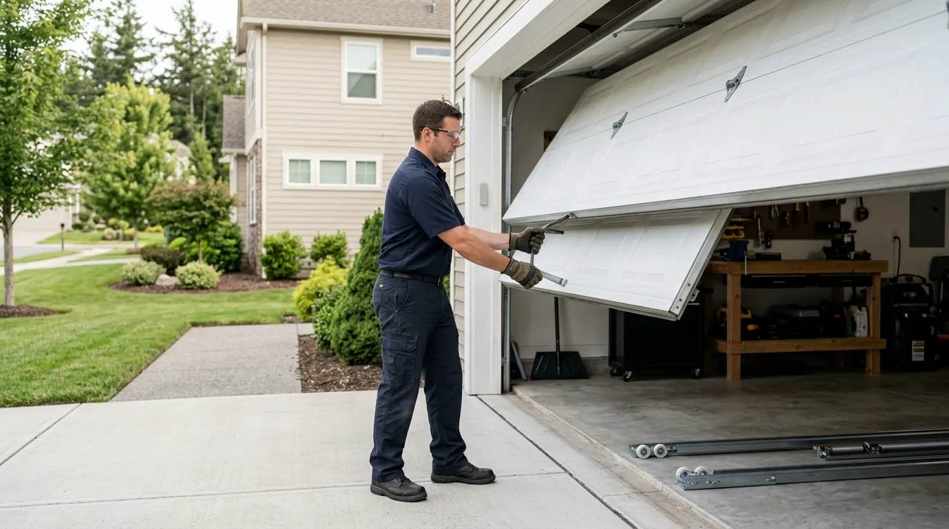 Repaired & tested - Abilene garage door service