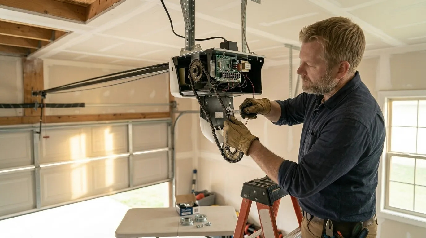Repaired & tested - Abilene garage door service