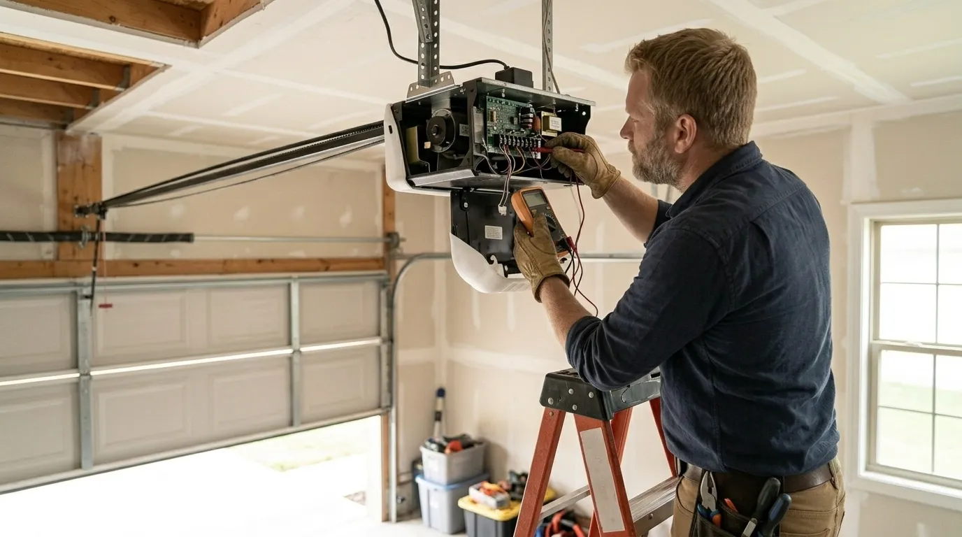Repaired & tested - Abilene garage door service
