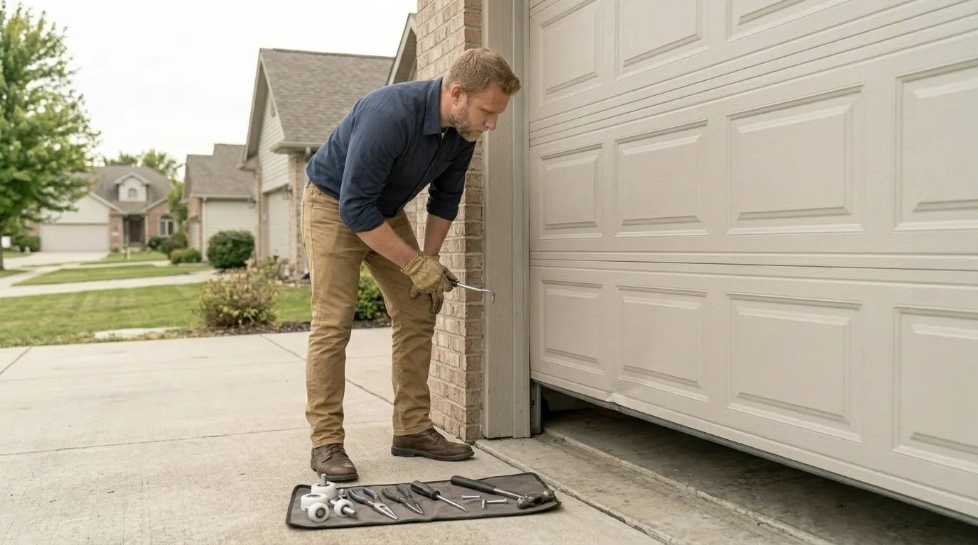 Repaired & tested - Abilene garage door service