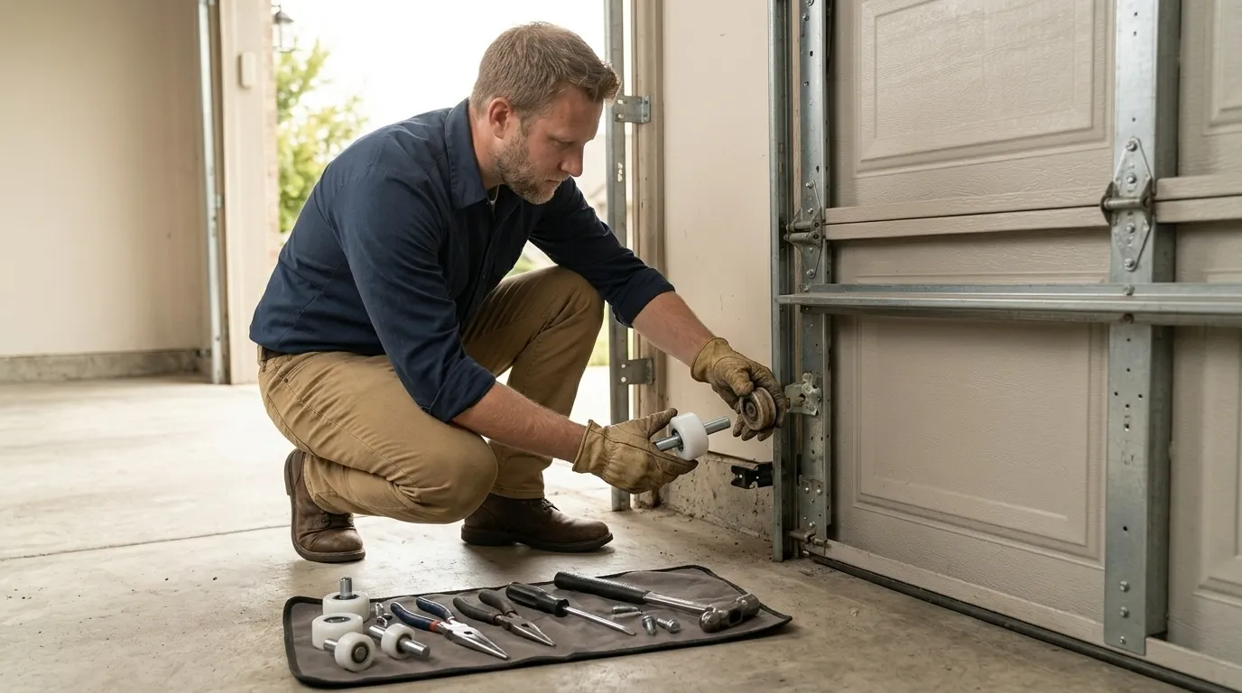 Repaired & tested - Abilene garage door service