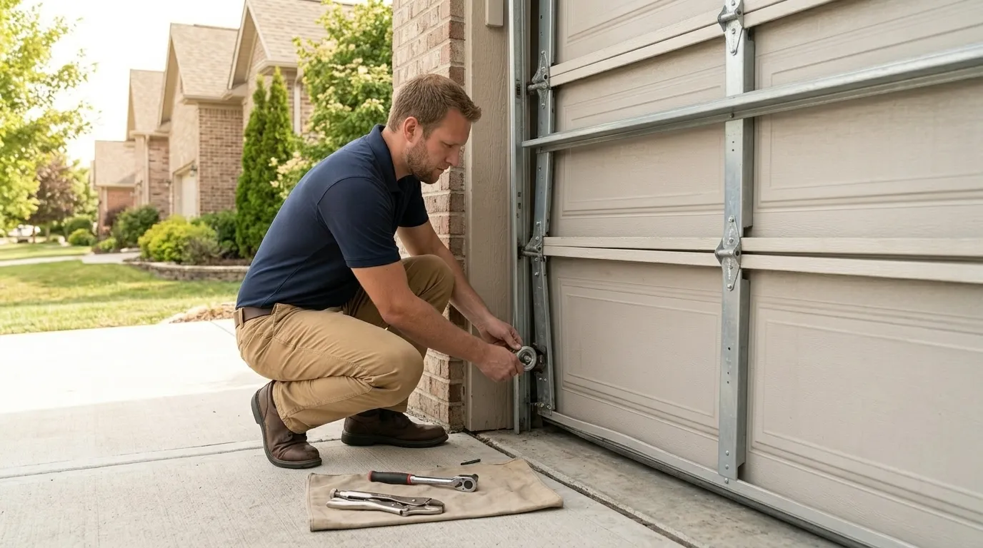 Repaired & tested - Abilene garage door service