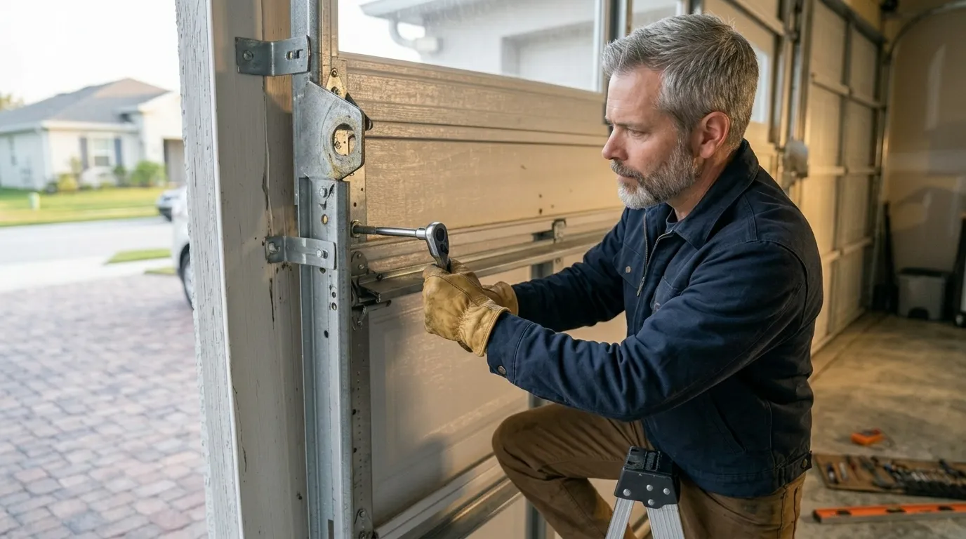 Repaired & tested - Abilene garage door service
