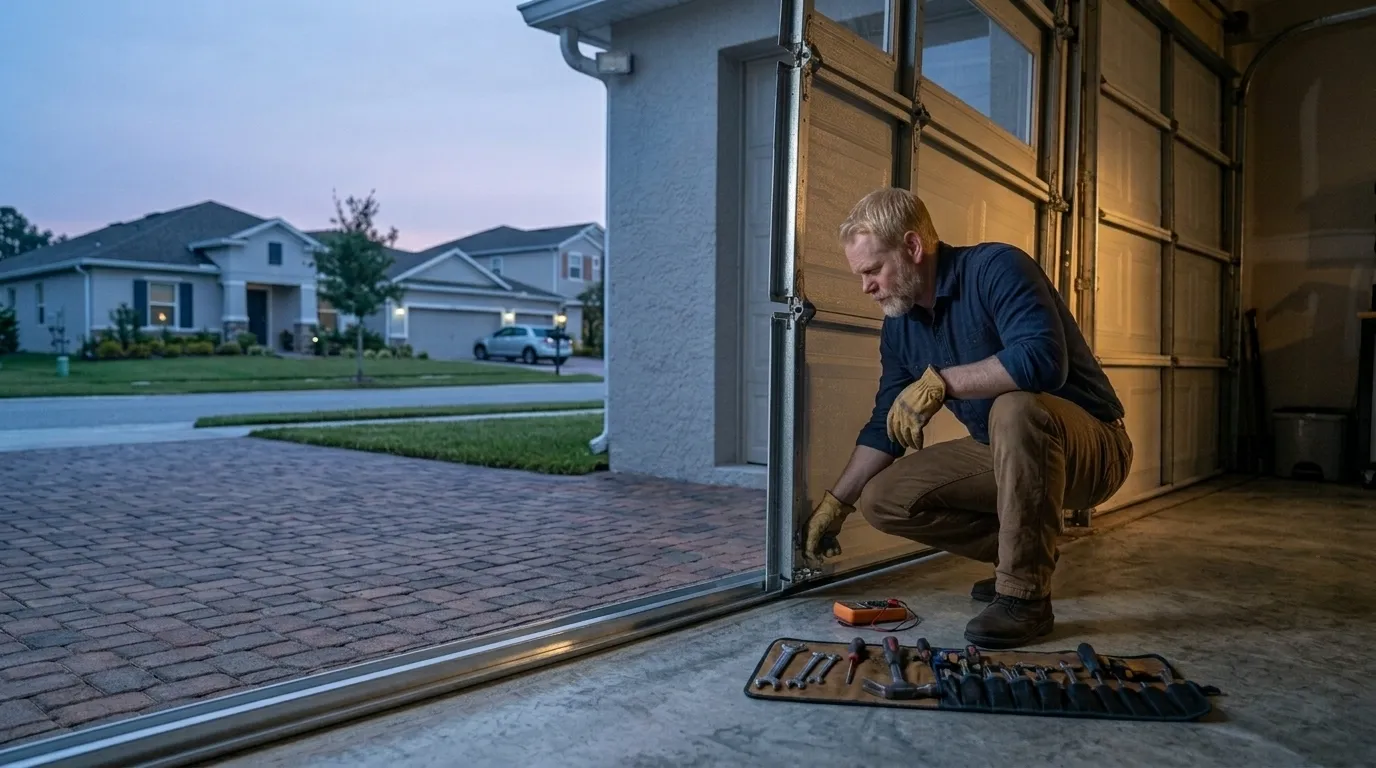Repaired & tested - Abilene garage door service